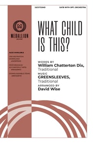 What Child Is This? SATB choral sheet music cover Thumbnail
